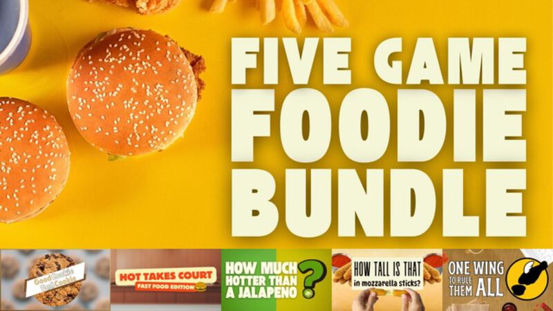 Five Game Foodie Bundle